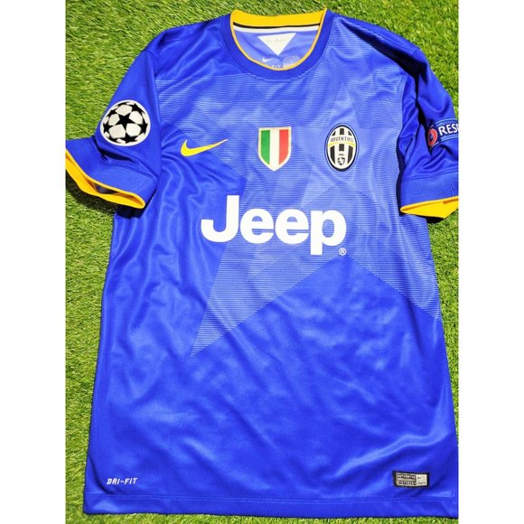 Pirlo Juventus 2014 2015 Away UEFA Soccer Jersey Shirt M SKU# 611078-472 - Picture 2 of 11